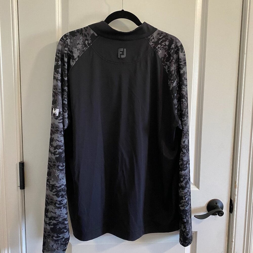 Foot Joy Camo Quarterzip Golf Jacket